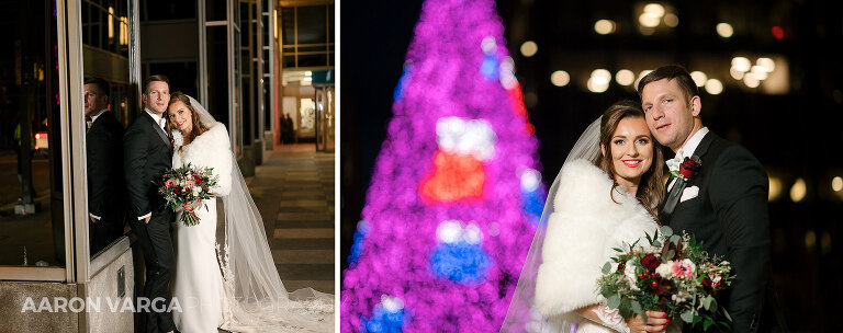 46 ppg wintergarden christmas lights(pp w768 h304) - Julia + Ryan | PPG Wintergarden Wedding Photos