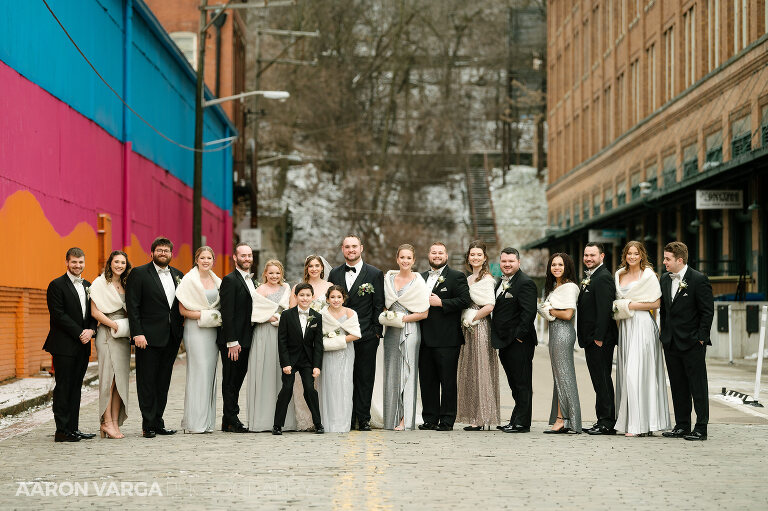 10 highline wedding party(pp w768 h511) - Abigail + George | Le Mont Restaurant Wedding Photos