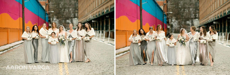14 bridesmaid photos highline(pp w768 h253) - Abigail + George | Le Mont Restaurant Wedding Photos
