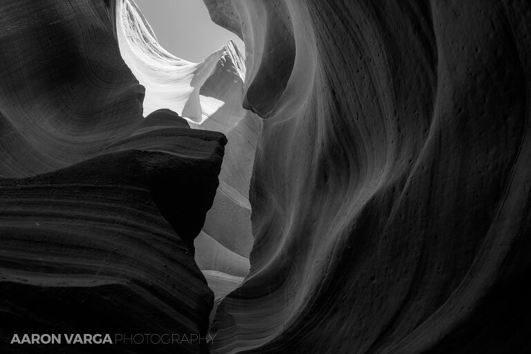 17 antelope canyon black white(pp w768 h512) - Horseshoe Bend & Lower Antelope Canyon