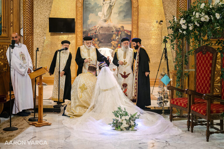 17 St. Marys Coptic Orthodox Church wedding ceremony(pp w768 h511) - Sarah + Matt | Grand Concourse Wedding Photos