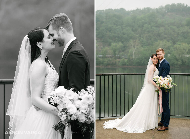 08 riverview park first look(pp w768 h561) - Adriana + Chris | Phipps Conservatory Wedding Photos