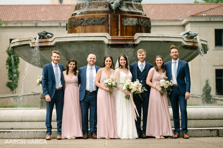 09 oakland museum wedding party(pp w768 h511) - Adriana + Chris | Phipps Conservatory Wedding Photos
