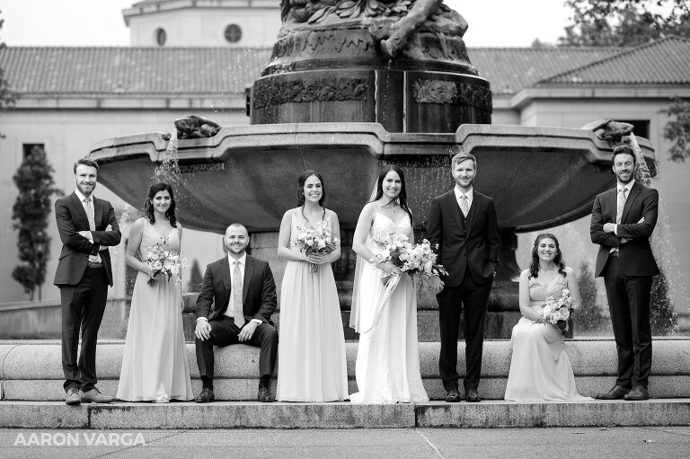 10 carnegie museum wedding party(pp w768 h511) - Adriana + Chris | Phipps Conservatory Wedding Photos
