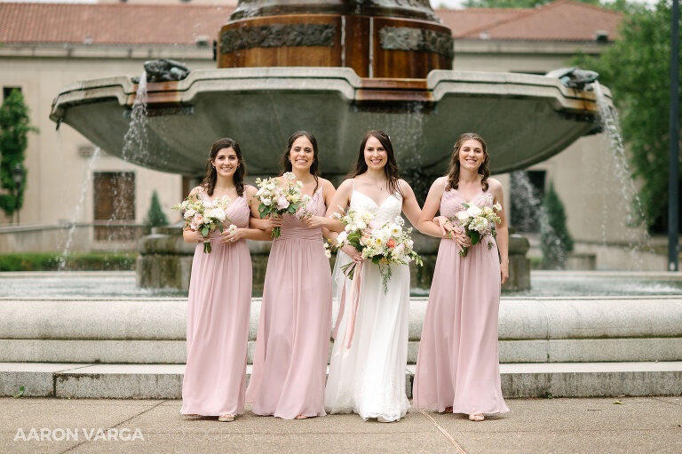 12 frick fine art wedding bridesmaids(pp w768 h511) - Adriana + Chris | Phipps Conservatory Wedding Photos