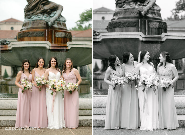 13 pink wedding dresses bridesmaids(pp w768 h561) - Adriana + Chris | Phipps Conservatory Wedding Photos