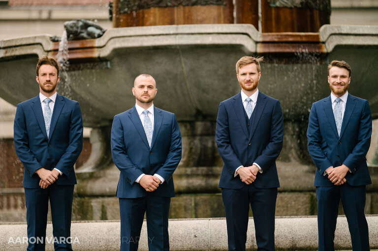 15 frick fine art groomsmen(pp w768 h511) - Adriana + Chris | Phipps Conservatory Wedding Photos