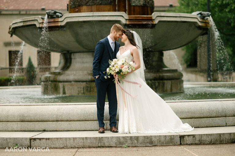 21 spring wedding frick fine art(pp w768 h511) - Adriana + Chris | Phipps Conservatory Wedding Photos