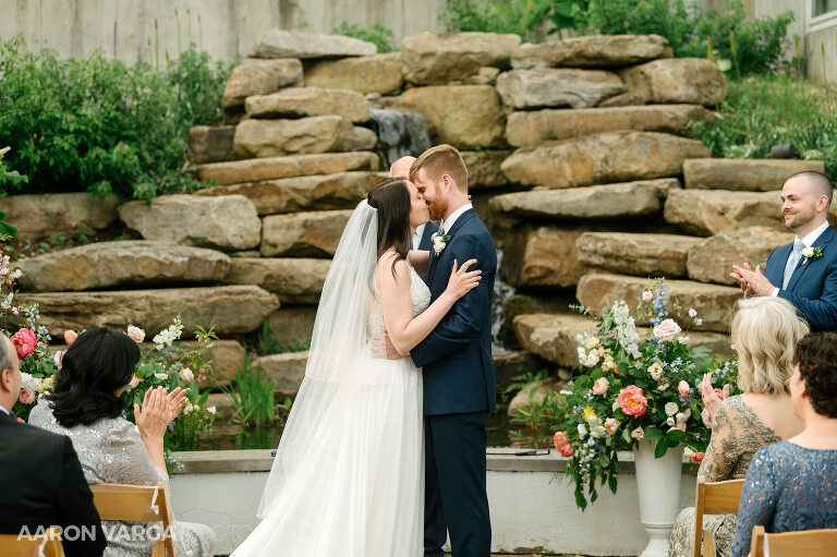 46 outdoor wedding ceremony phipps conservatory(pp w768 h511) - Adriana + Chris | Phipps Conservatory Wedding Photos