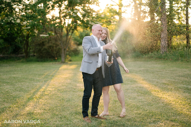 13 engagement photos champagne(pp w768 h511) - Steph + Ryan | Washington's Landing Engagement Photos