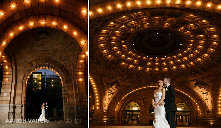 51 night photos at the pennsylvanian(pp w768 h448) - Cait + Patrick | The Pennsylvanian Wedding Photos