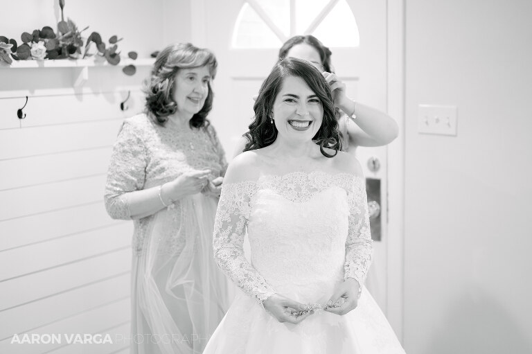 05 bride getting ready(pp w768 h511) - Theresa + Matt | Shannopin Country Club Wedding Photos