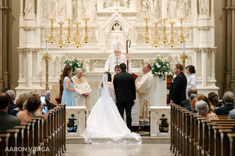 12 bishop zubik st pauls cathedral(pp w768 h510) - Theresa + Matt | Shannopin Country Club Wedding Photos