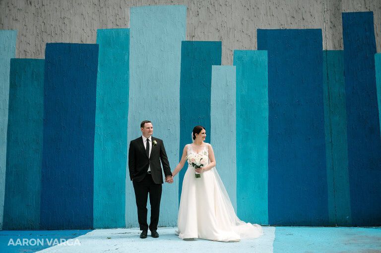 34 blue wall wedding(pp w768 h511) - Katie + Shane | Renaissance Pittsburgh Hotel Wedding Photos