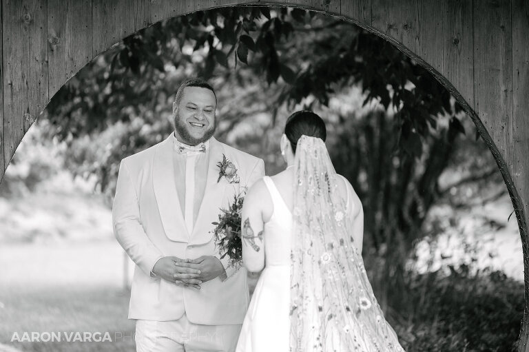 09 first look wedding gardens of stonebridge(pp w768 h511) - Alyssa + Allie | Gardens of Stonebridge Wedding Photos