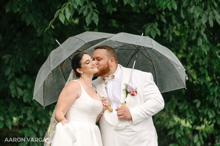 29 rainy summer wedding gardens of stonebridge(pp w768 h511) - Alyssa + Allie | Gardens of Stonebridge Wedding Photos