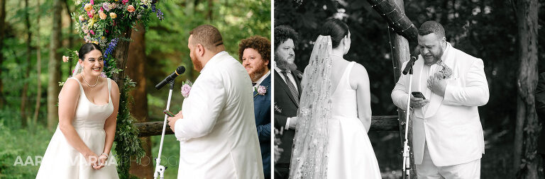 34 summer rainy wedding at gardens of stonebridge(pp w768 h253) - Alyssa + Allie | Gardens of Stonebridge Wedding Photos