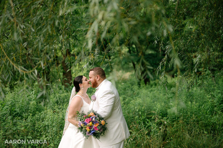 41 weeping willow wedding photos(pp w768 h511) - Alyssa + Allie | Gardens of Stonebridge Wedding Photos