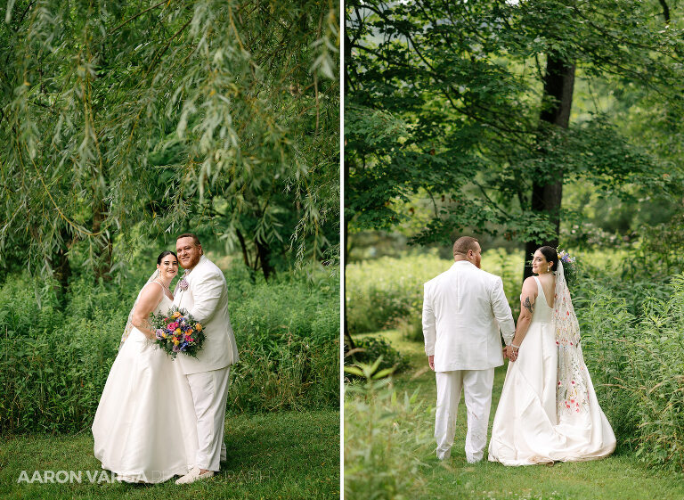 42 wedding photos weeping willow(pp w768 h561) - Alyssa + Allie | Gardens of Stonebridge Wedding Photos