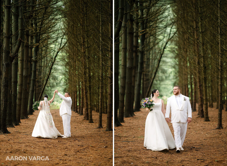 46 stonebridge farm gardens trees(pp w768 h561) - Alyssa + Allie | Gardens of Stonebridge Wedding Photos