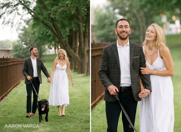 17 couple anniversary photos with dog(pp w768 h561) - Carolyn + Mark | North Side Anniversary Photos