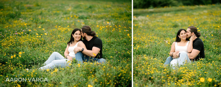 25 flowers cute couple engagement(pp w768 h304) - Maria + Daniel | North Park Engagement Photos