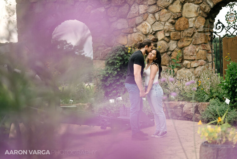 29 north park flowers engagement(pp w768 h515) - Maria + Daniel | North Park Engagement Photos