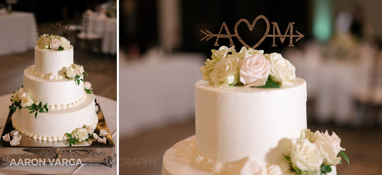 61 wedding cake montour heights country club(pp w768 h351) - Amanda + Martin | Montour Heights Country Club Wedding Photos