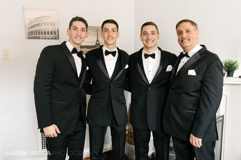 10 wyndham university hotel groomsmen(pp w768 h511) - Amanda + Andrew | Soldiers & Sailors Memorial Hall Wedding Photos