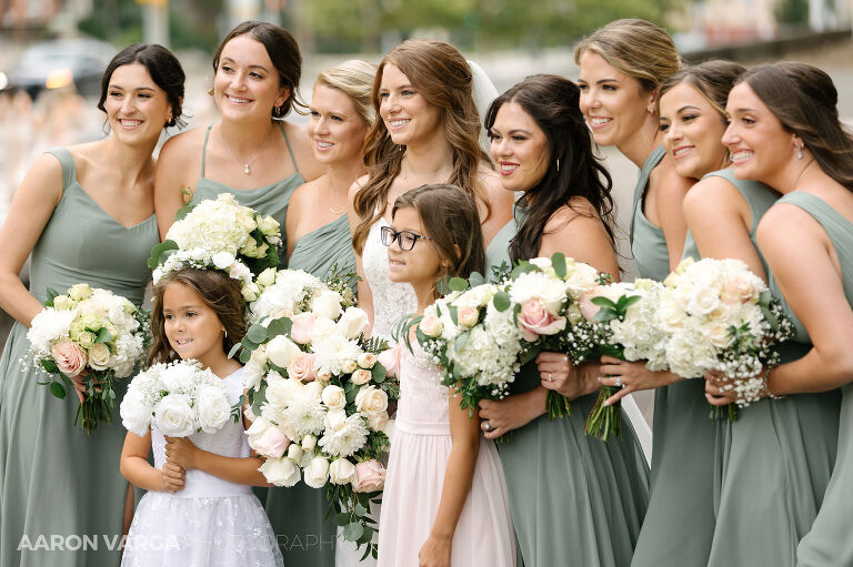 22 green bridesmaid dresses(pp w768 h511) - Amanda + Andrew | Soldiers & Sailors Memorial Hall Wedding Photos