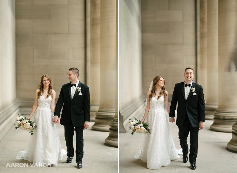 40 mellon pillars wedding(pp w768 h561) - Amanda + Andrew | Soldiers & Sailors Memorial Hall Wedding Photos