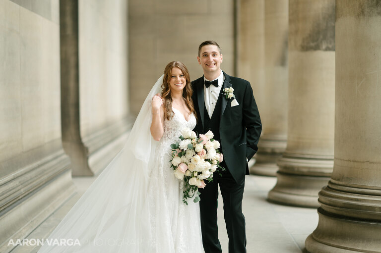 42 mellon pillars wedding photo(pp w768 h511) - Amanda + Andrew | Soldiers & Sailors Memorial Hall Wedding Photos