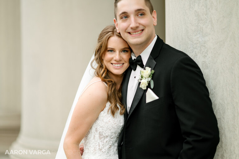 45 beautiful bridal photos cmu columns(pp w768 h511) - Amanda + Andrew | Soldiers & Sailors Memorial Hall Wedding Photos