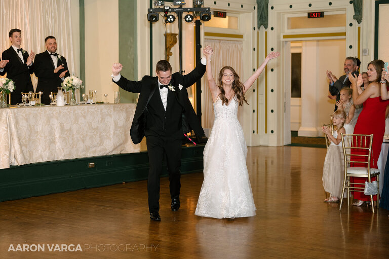 56 soldiers and sailors wedding entrance(pp w768 h511) - Amanda + Andrew | Soldiers & Sailors Memorial Hall Wedding Photos