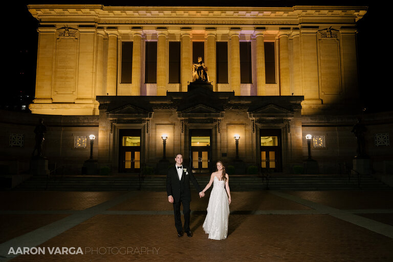 60 soldiers and sailors night photos(pp w768 h511) - Amanda + Andrew | Soldiers & Sailors Memorial Hall Wedding Photos