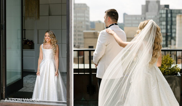 18 Renaissance Hotel Pittsburgh Pink Wedding(pp w768 h448) - Alex + Ben | Renaissance Pittsburgh Hotel Wedding Photos