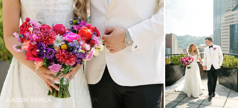 21 Renaissance Hotel Pittsburgh Pink Wedding(pp w768 h351) - Alex + Ben | Renaissance Pittsburgh Hotel Wedding Photos