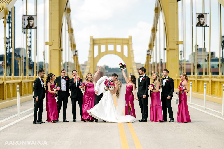 30 Renaissance Hotel Pittsburgh Pink Wedding(pp w768 h511) - Alex + Ben | Renaissance Pittsburgh Hotel Wedding Photos
