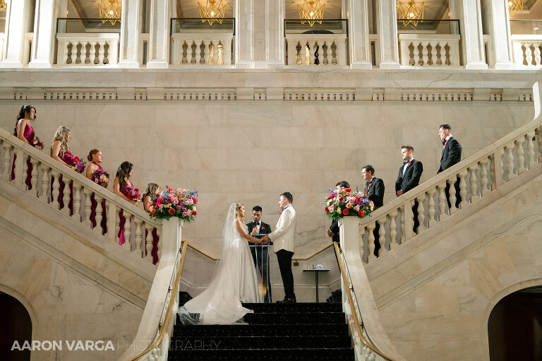 49 Renaissance Hotel Pittsburgh Pink Wedding(pp w768 h511) - Alex + Ben | Renaissance Pittsburgh Hotel Wedding Photos