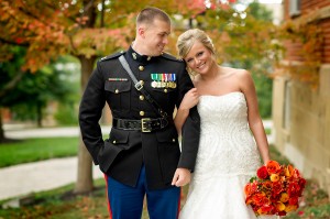 military wedding marines 300x199 - military wedding marines