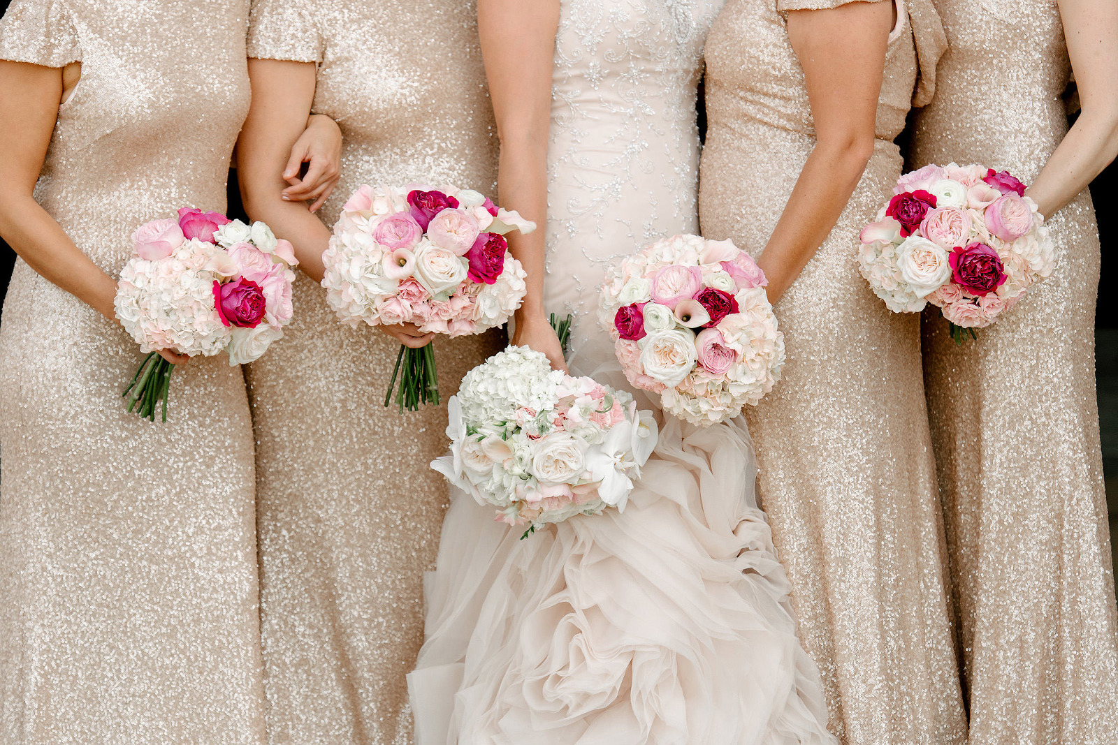 Blush Bridesmaid Dresses | Pittsburgh Wedding Photographers | Aaron Varga Photography